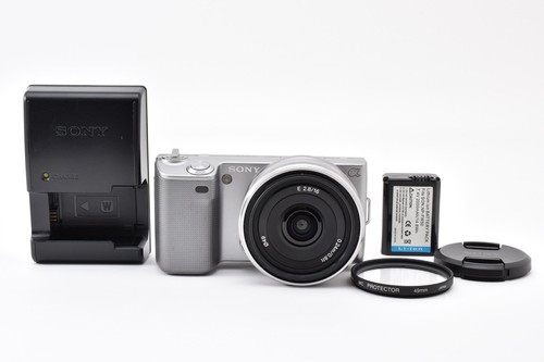Sony alpha nex silver - alpha, nex-5