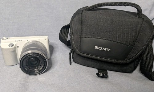 Sony nex 1mp mirroless - sony, 16.1mp