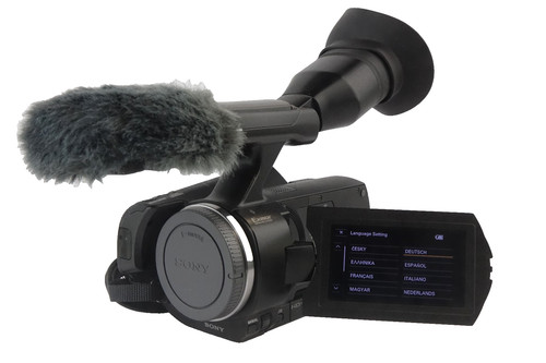 Sony nex vg20e full flash - sony, hd